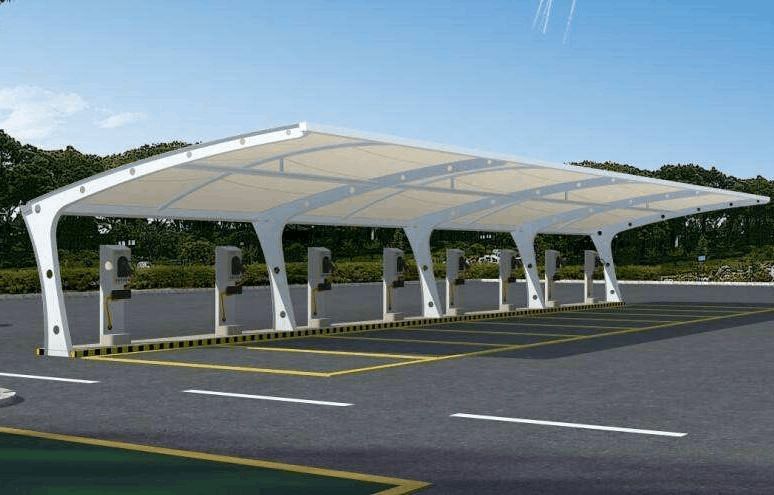 宜都市膜结构停车棚